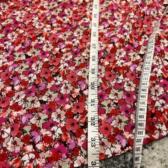 ZARA Floral Dress with Oversized Sleeves - Picture 10 of 12